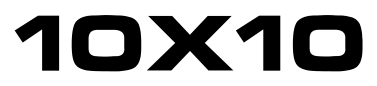 10X10